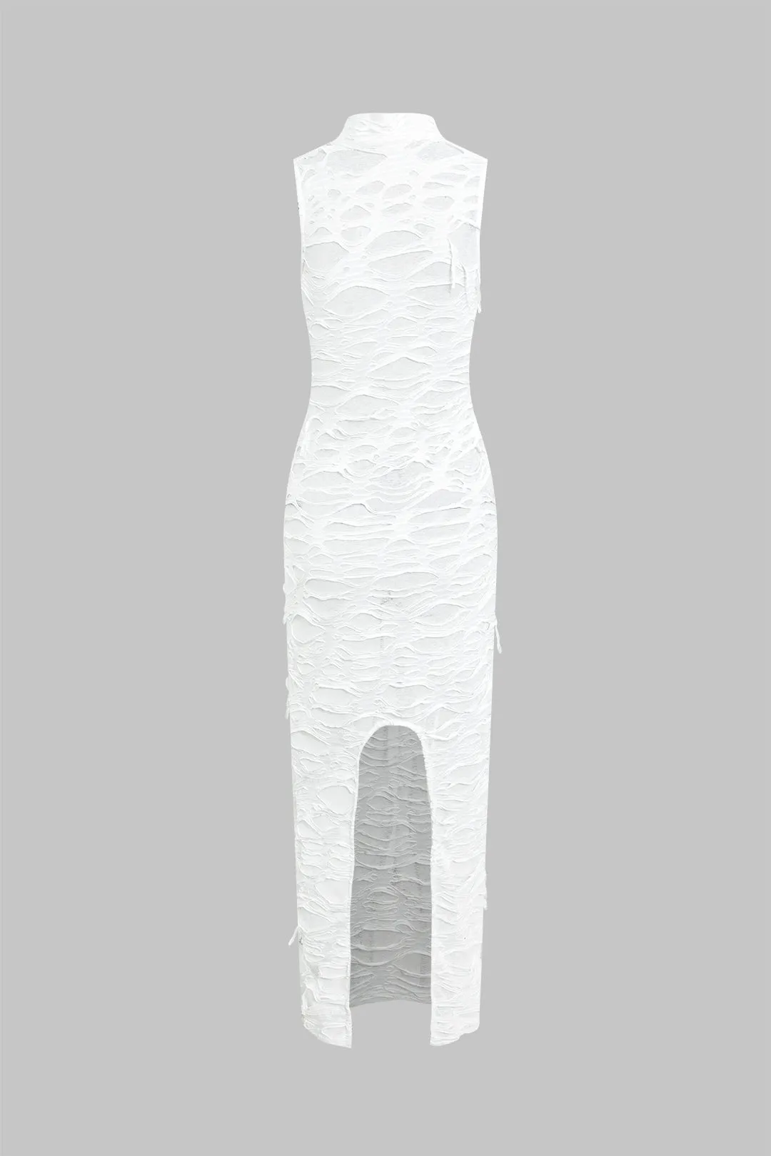 Ripped Sleeveless Maxi Dress sold by Micas product image thumbnail 2