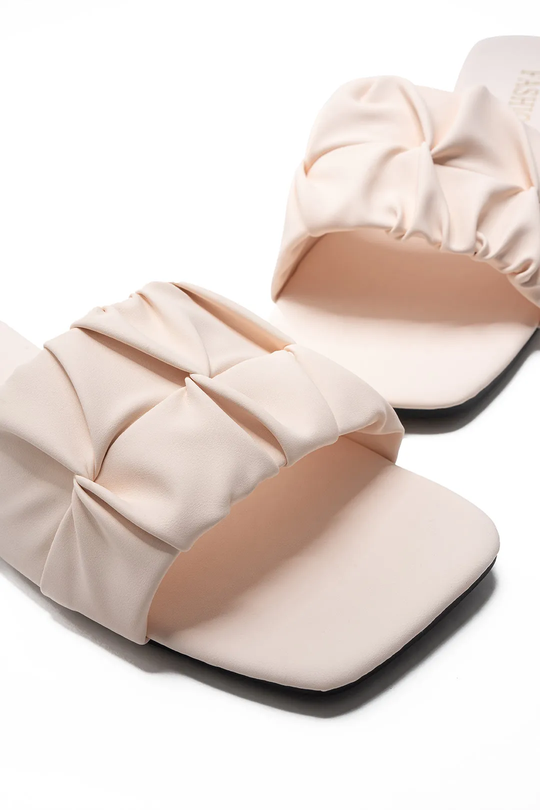 Square Toe Ruched Slippers sold by Micas product image thumbnail 3