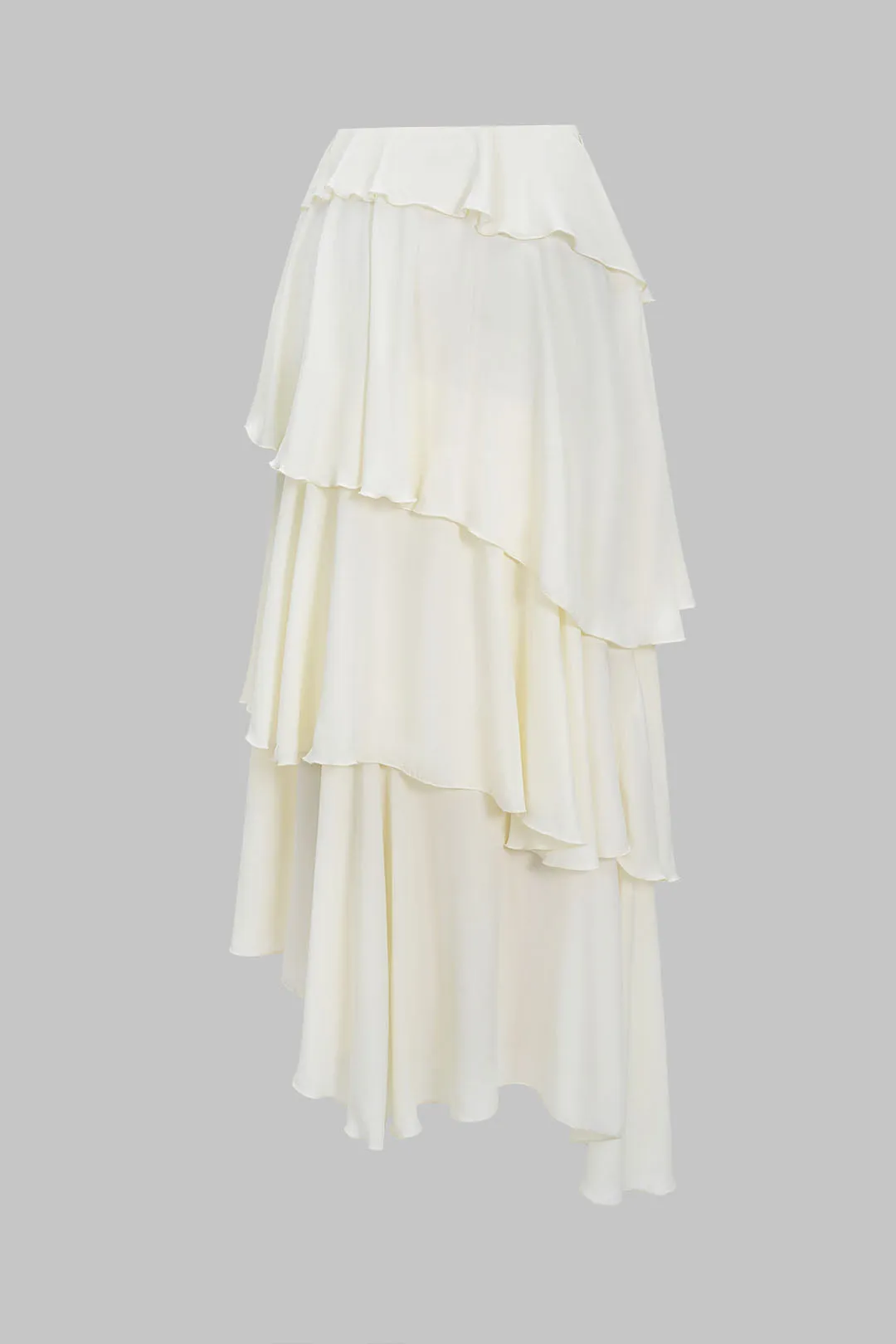 Chiffon Asymmetrical Ruffle Skirt sold by Micas product image thumbnail 2