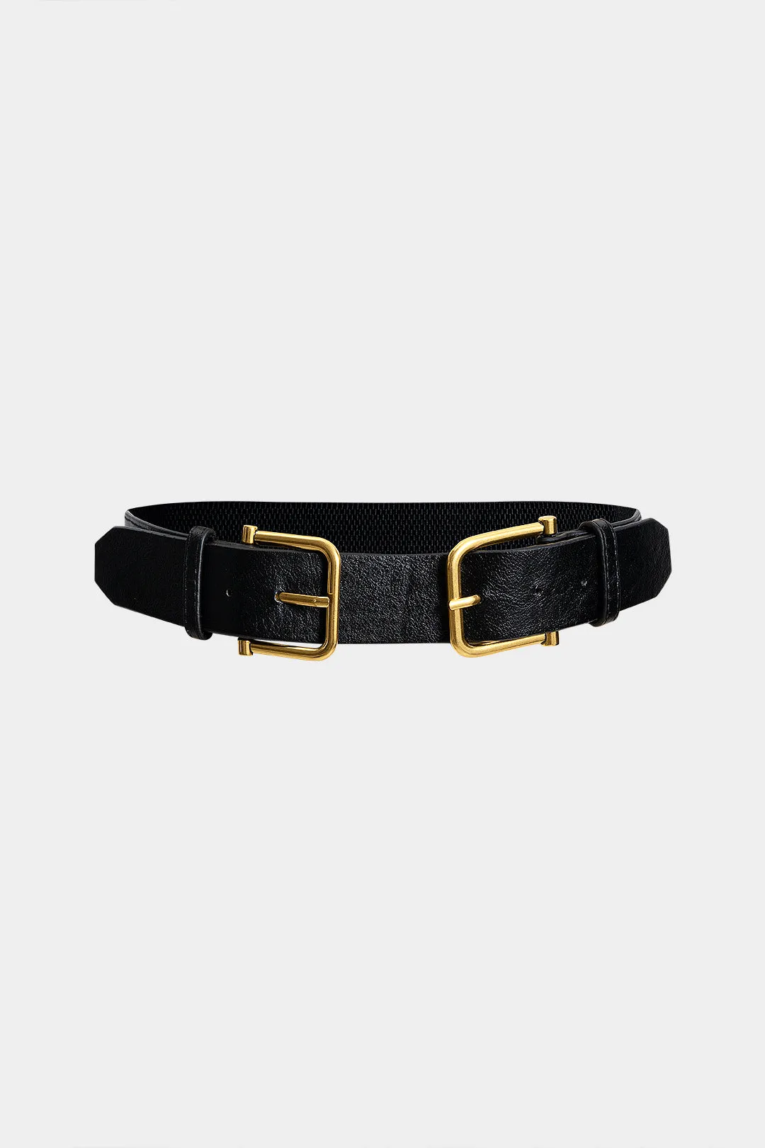 Patchwork Metallic Clasp Belt sold by Micas