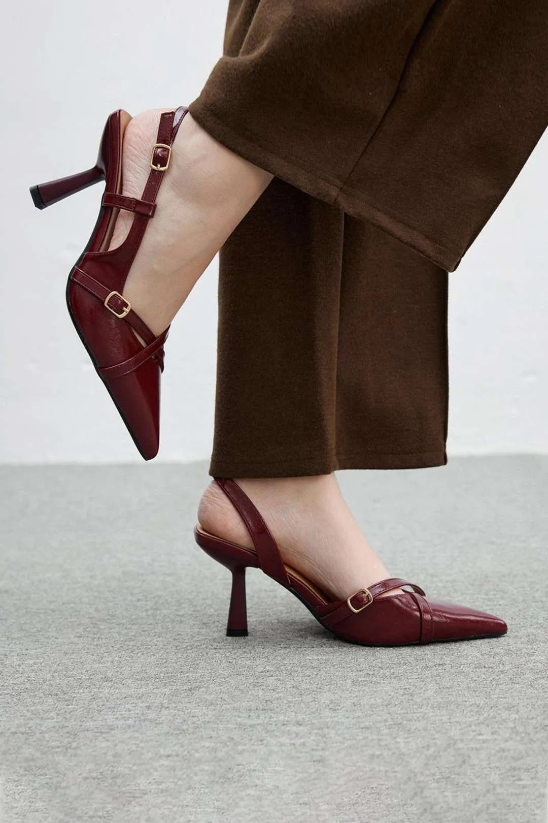 Closed Pointed Toe Heels sold by Micas