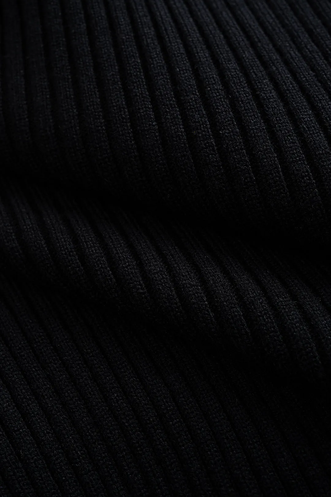 Knit Contrast Button Sleeveless Dress sold by Micas product image thumbnail 5