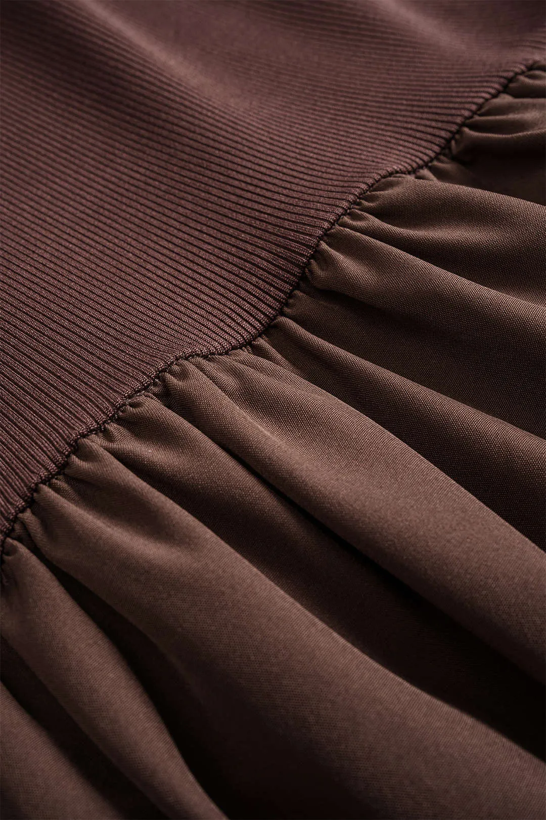 Plus Size Asymmetrical Patchwork Ruched Sleeveless Mini Dress sold by Micas product image thumbnail 4