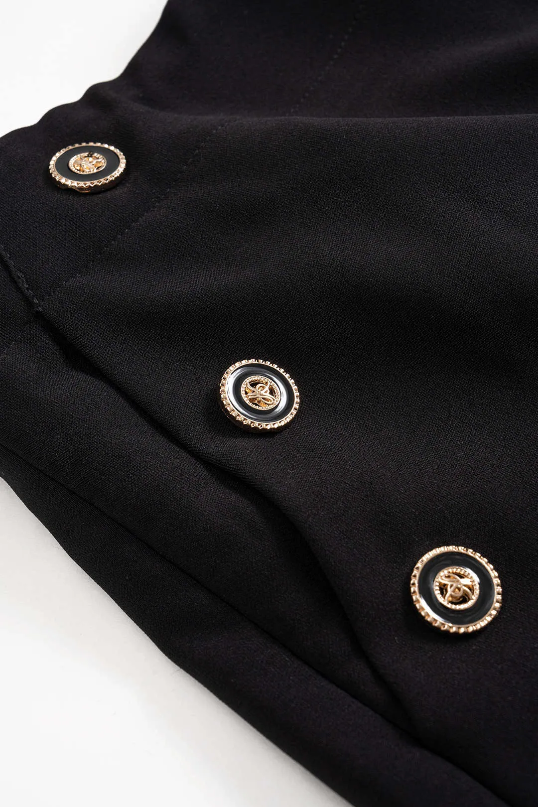 High Waist Button Decor Shorts sold by Micas product image thumbnail 3