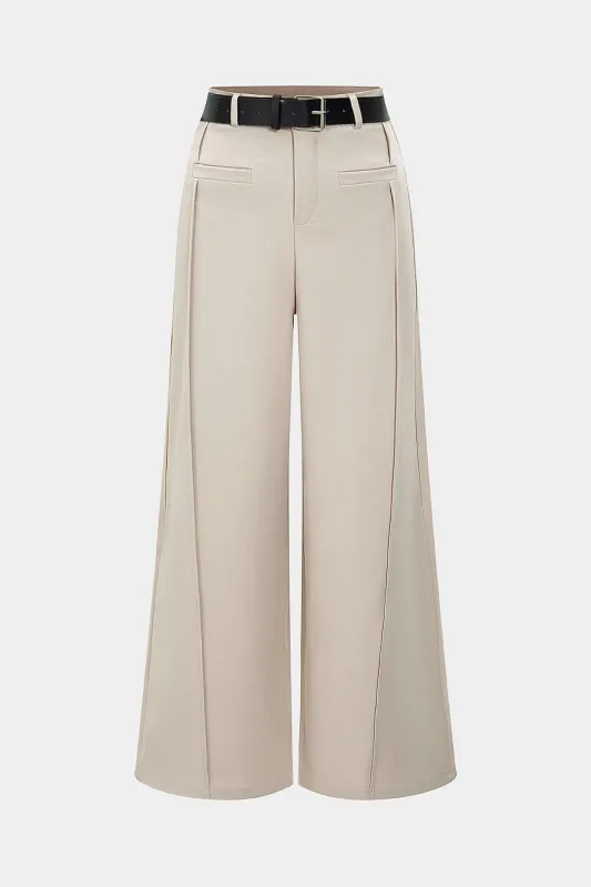 High Waist Belted Wide Leg Trousers sold by Micas