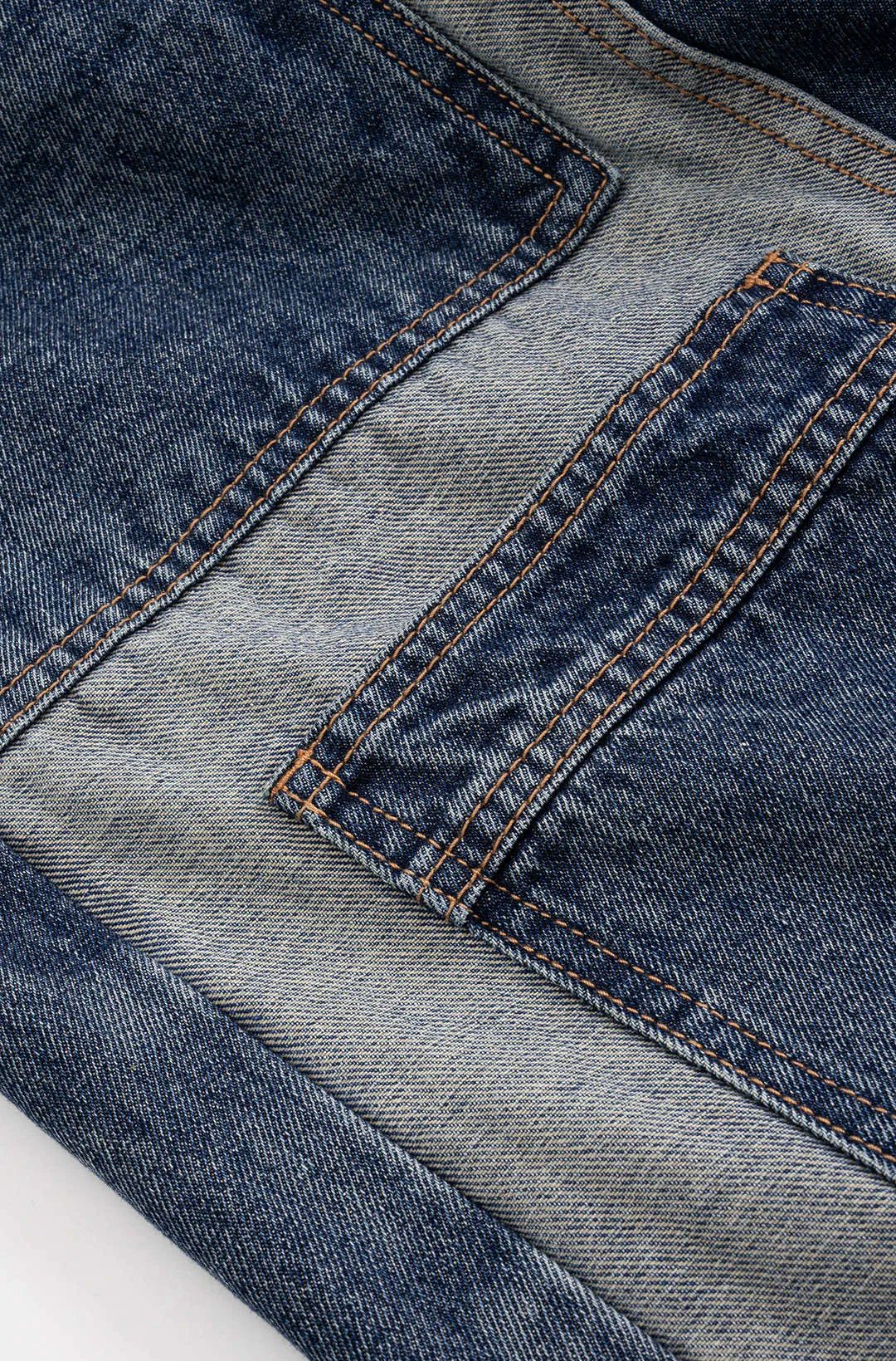 Denim patchwork tønde jeans sold by Micas product image thumbnail 3