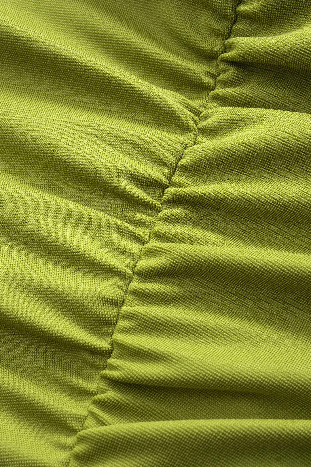 Cut Out Round Neck Ruched Sleeveless Maxi Dress sold by Micas product image thumbnail 4