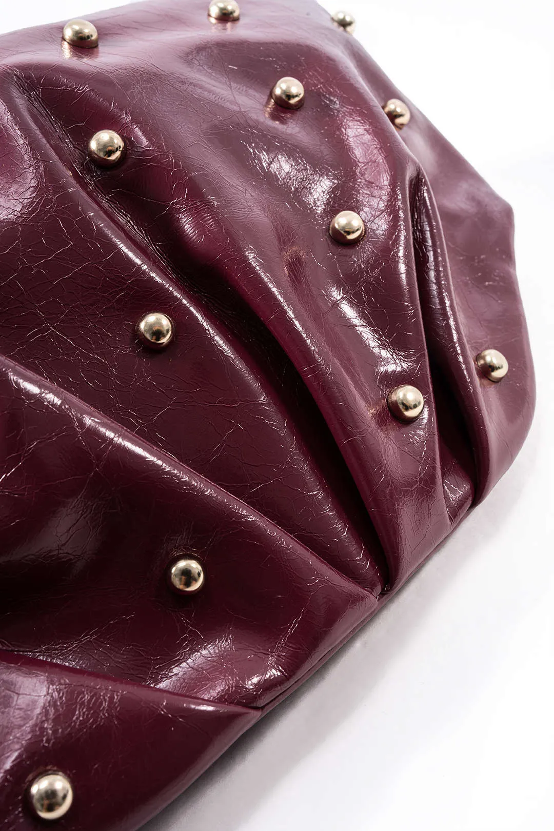 Faux Leather Wrinkle Clutch Bag sold by Micas product image thumbnail 2