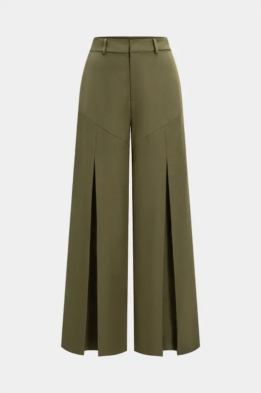 Zipper Fake Pocket Trousers sold by Micas