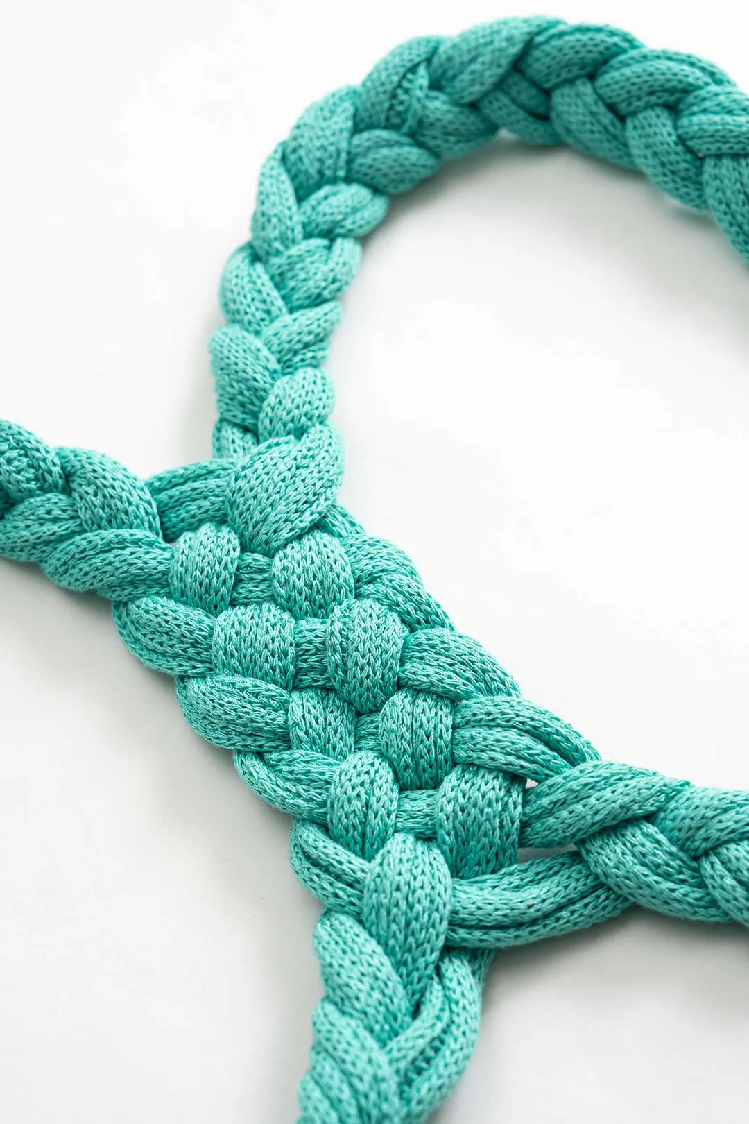 Knit Cut Out Braided Slip Sleeveless Dress sold by Micas product image thumbnail 4