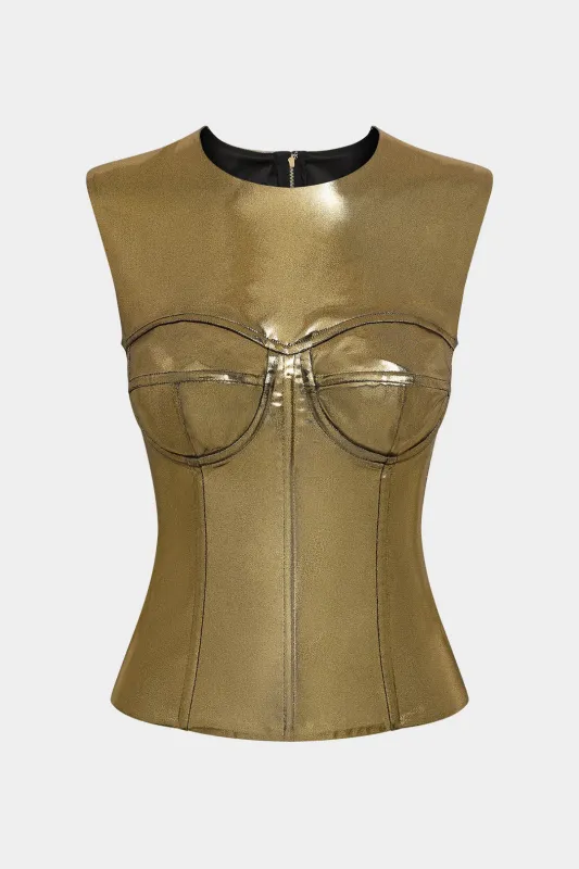 Bustier Corset Tank Top sold by Micas