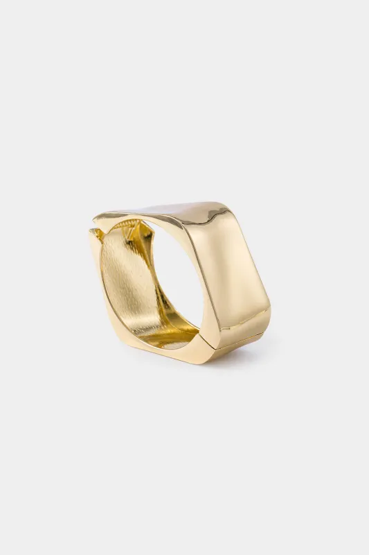 Irregular Metal Open Bracelet sold by Micas