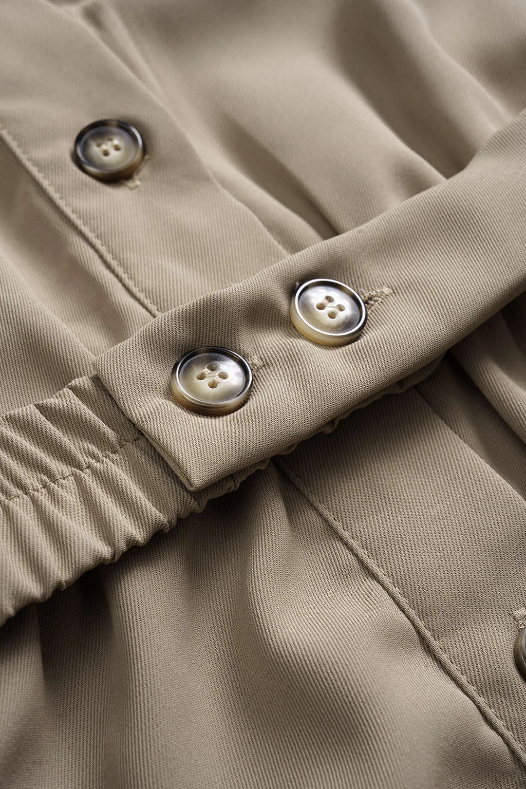 Button Belted Sleeveless Jumpsuit sold by Micas product image thumbnail 4