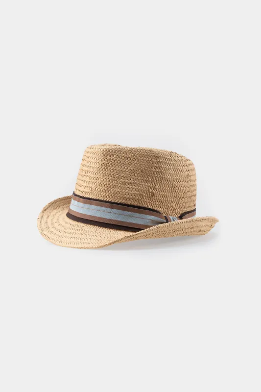 Straw Woven Wide Brim Hat sold by Micas