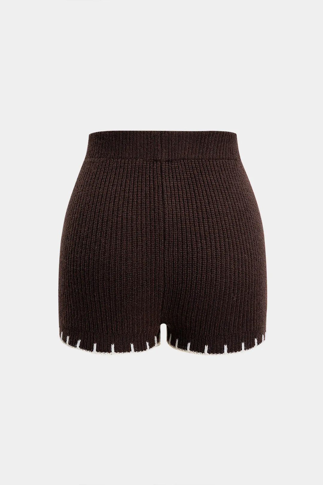 Knit Contrast Shorts sold by Micas product image thumbnail 2