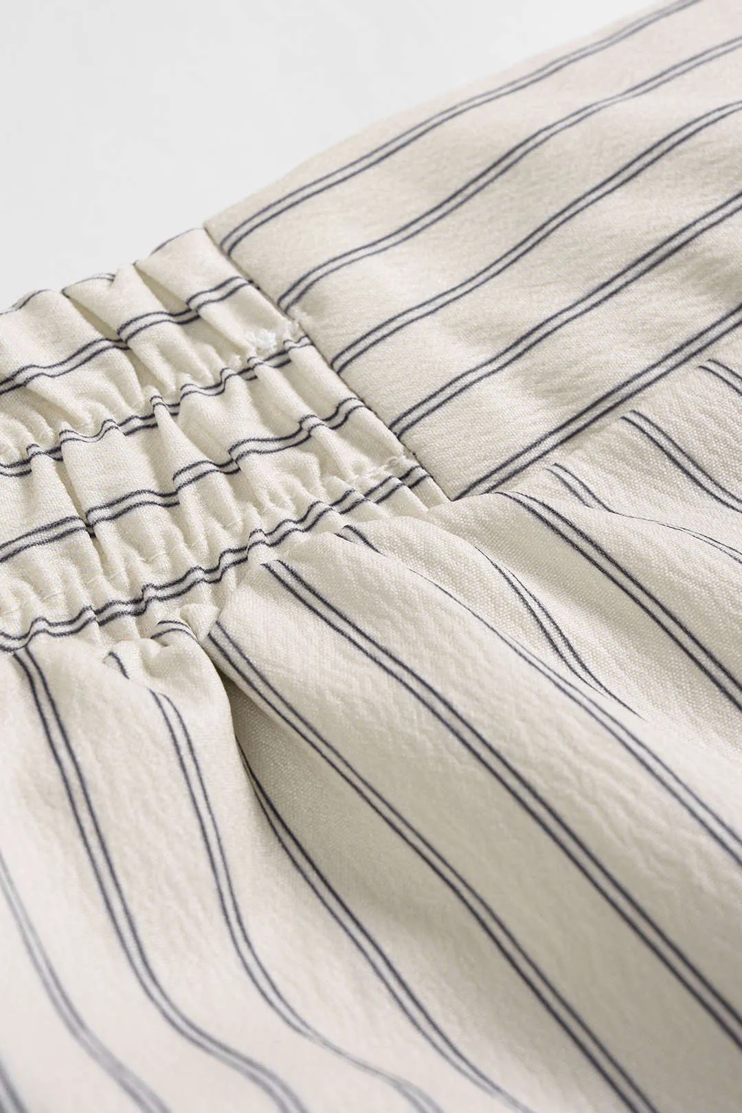 Stripes Print Wide Leg Trousers sold by Micas product image thumbnail 3