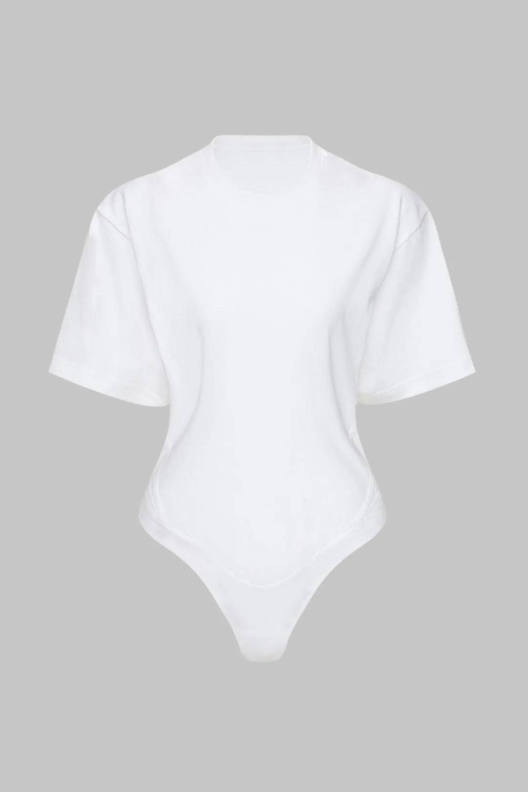 Ruched Short Sleeve Bodysuit sold by Micas