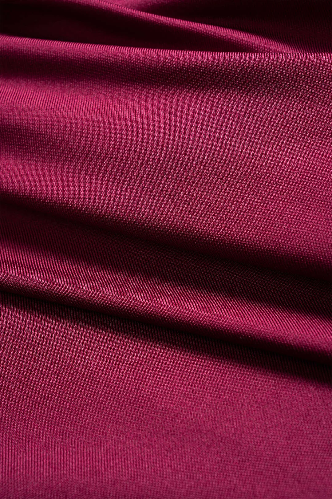 Mesh Patchwork Ruched Asymmetrical Shoulder Long Sleeve Maxi Dress sold by Micas product image thumbnail 5