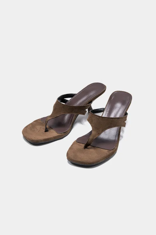 Patchwork Thong Slippers sold by Micas