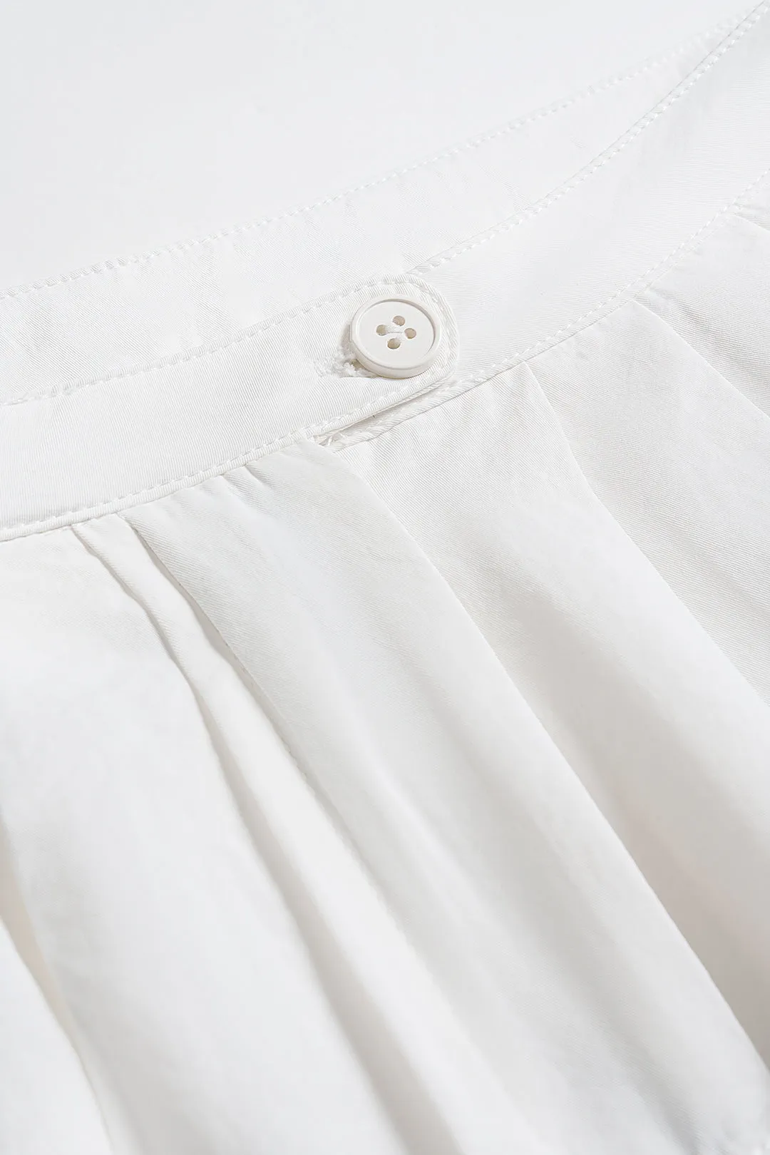 Solid Ruched Wide Leg Zipper Trousers sold by Micas product image thumbnail 3