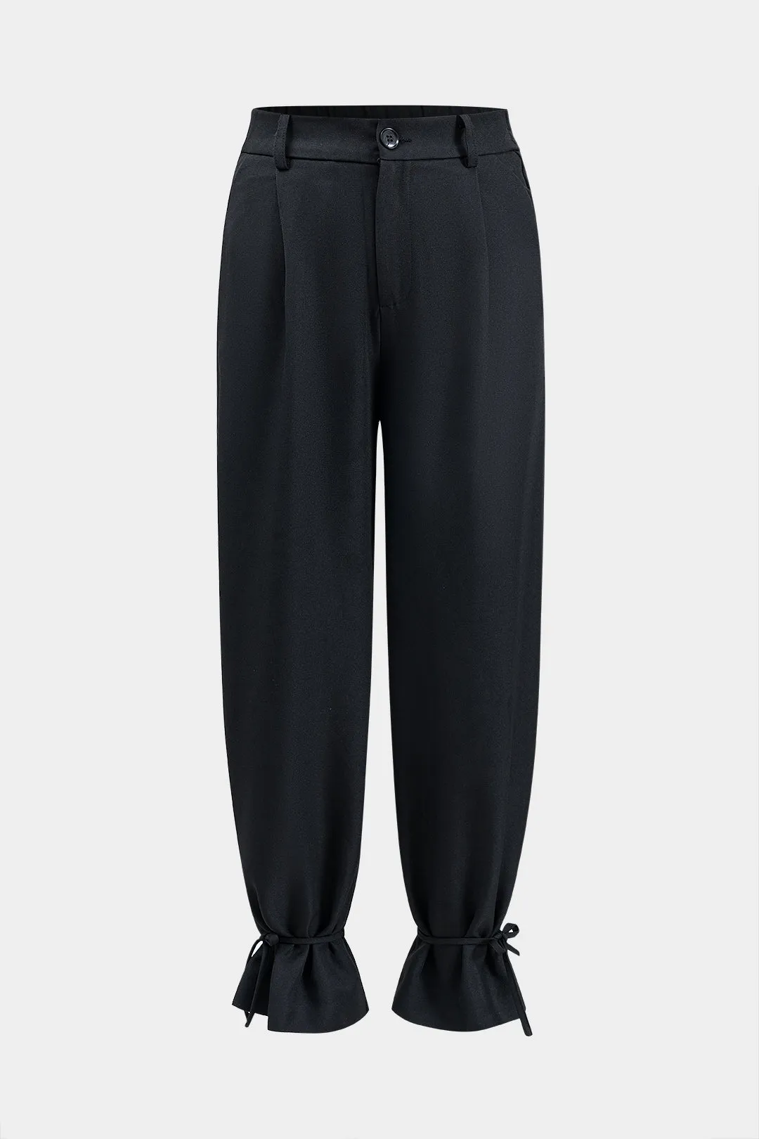 Tie-Up High Waist Trousers sold by Micas