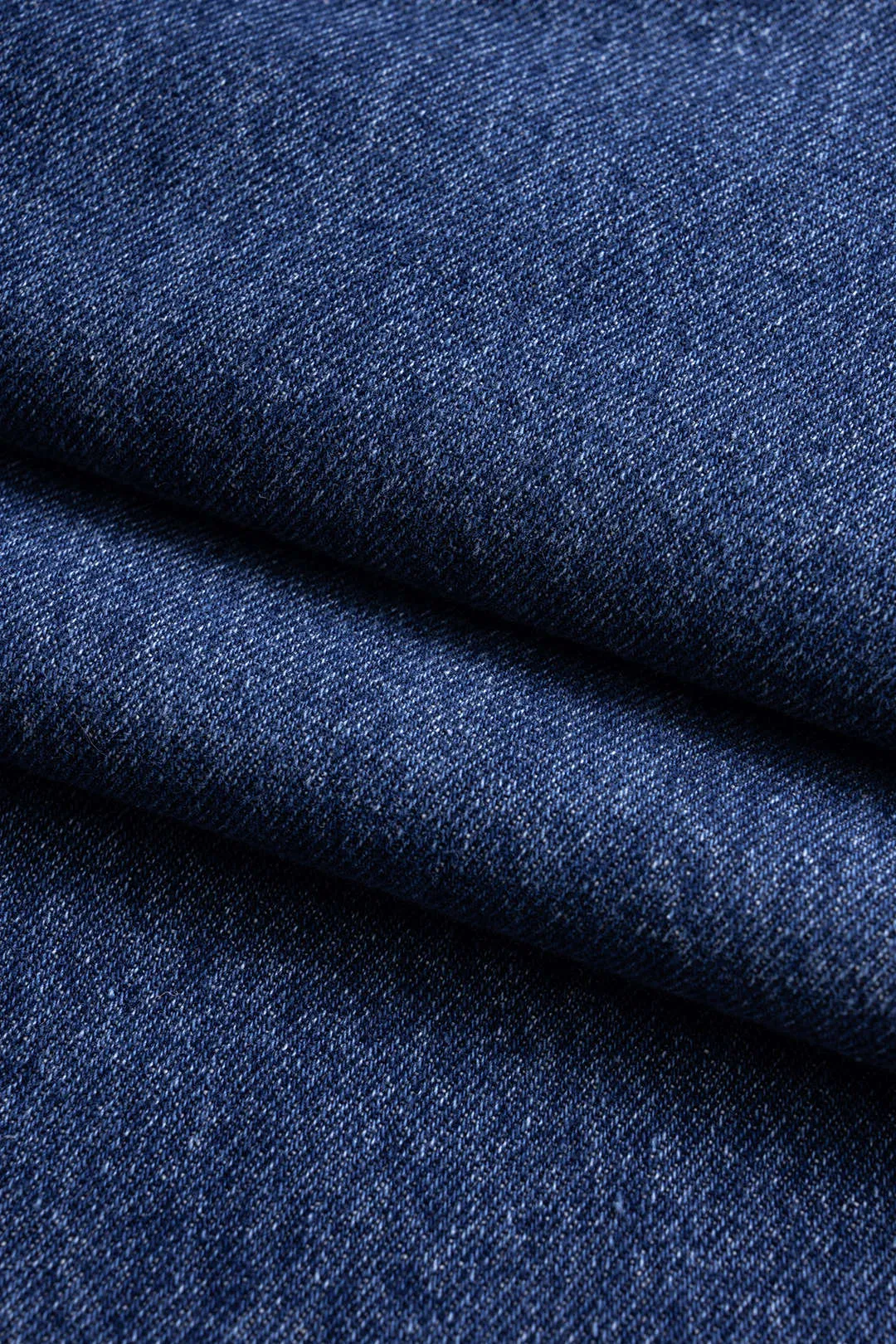 Denim Patchwork Straight Leg Jeans sold by Micas product image thumbnail 4