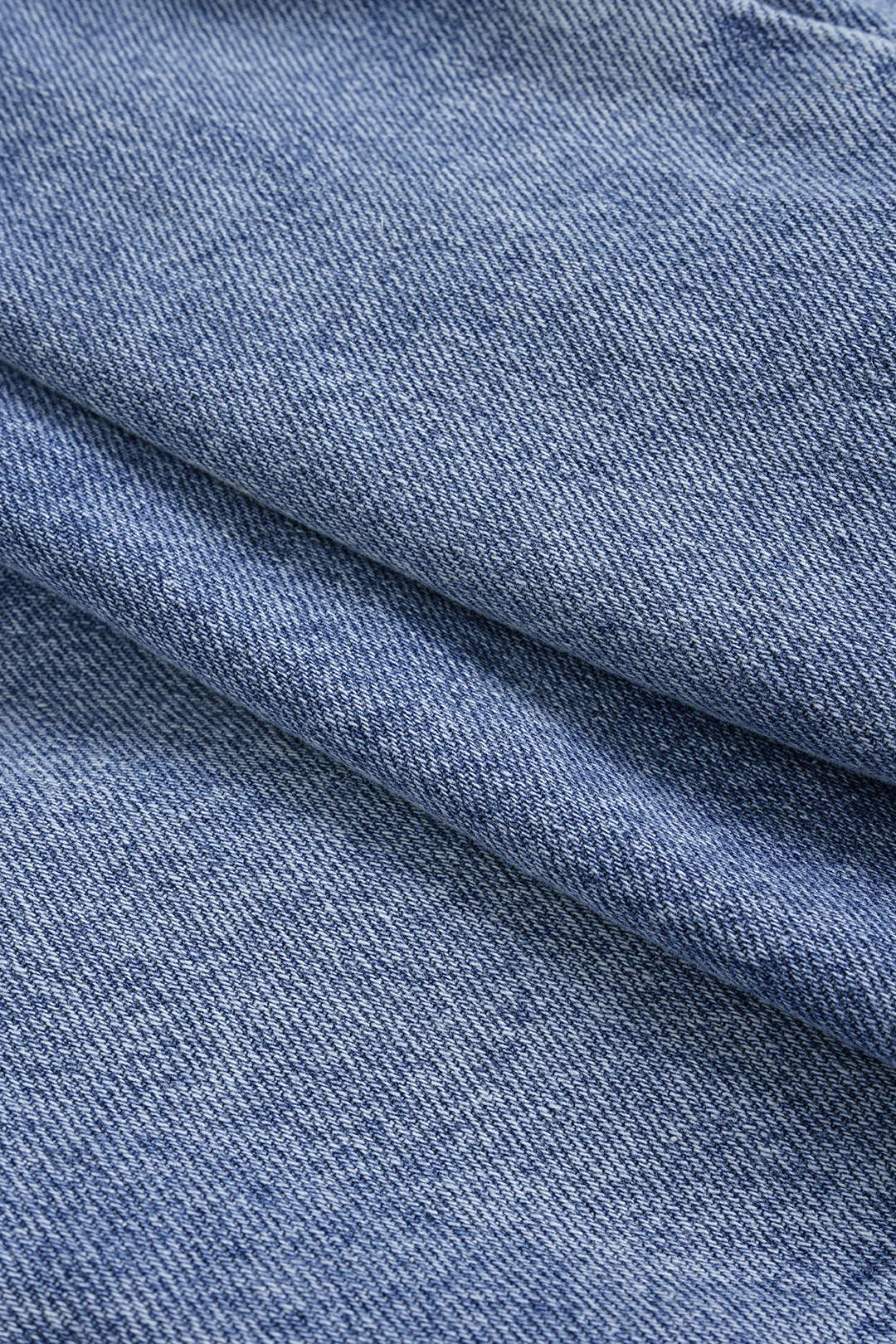 Denim Rhinestone Drawstring Jorts sold by Micas product image thumbnail 5