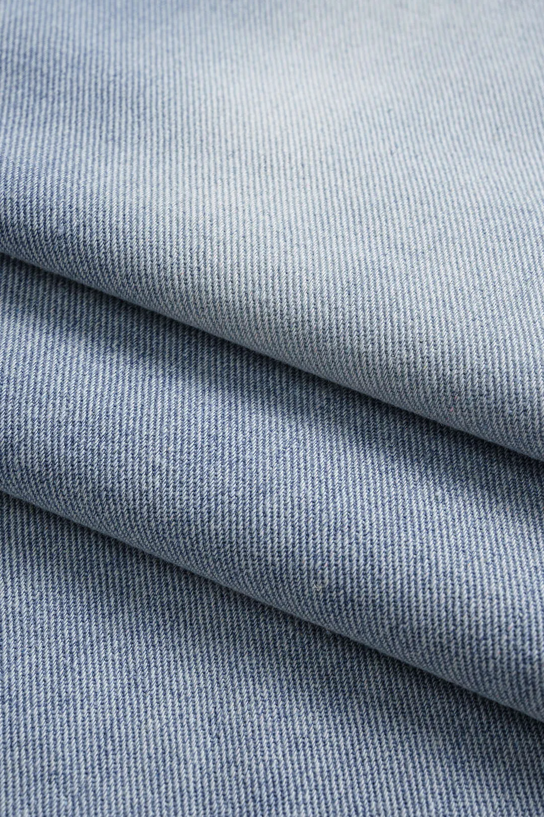 Denim Ruffle Pocket Straight Leg Trousers sold by Micas product image thumbnail 4