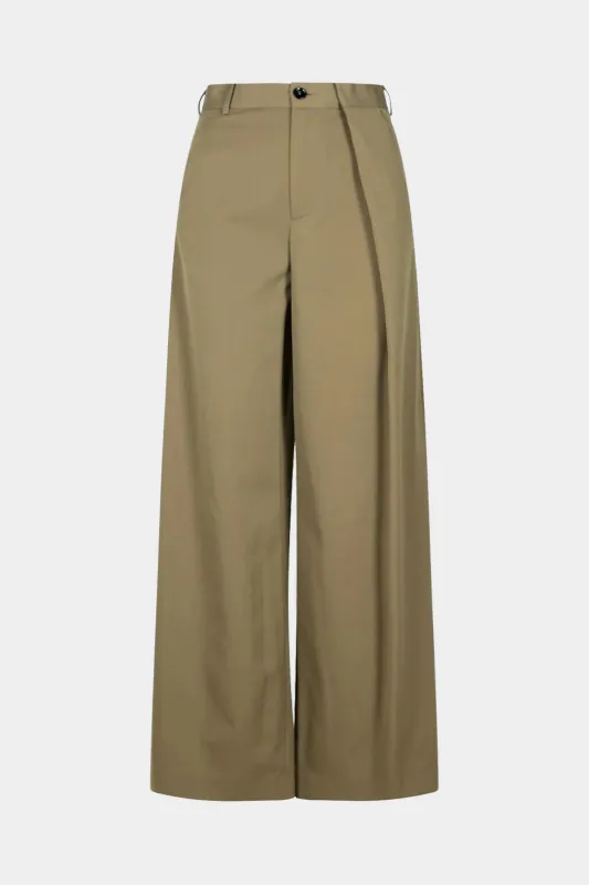 Ruched Straight Leg Trousers sold by Micas
