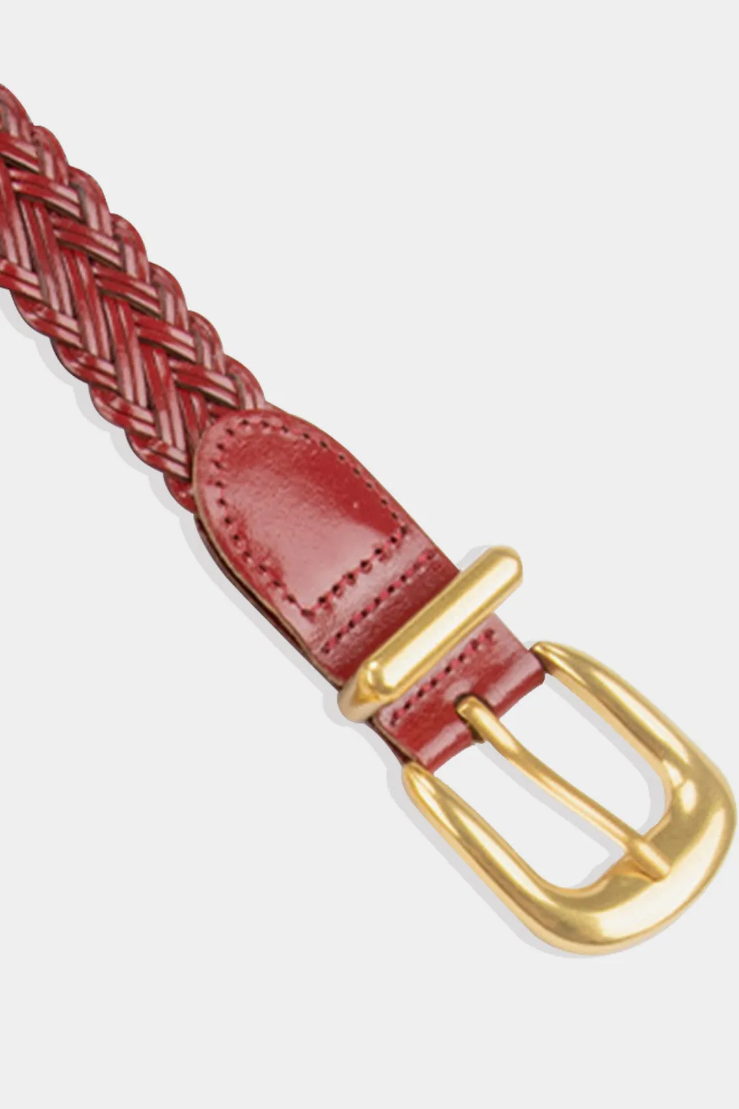 Woven Leather Waist Belt sold by Micas product image thumbnail 2