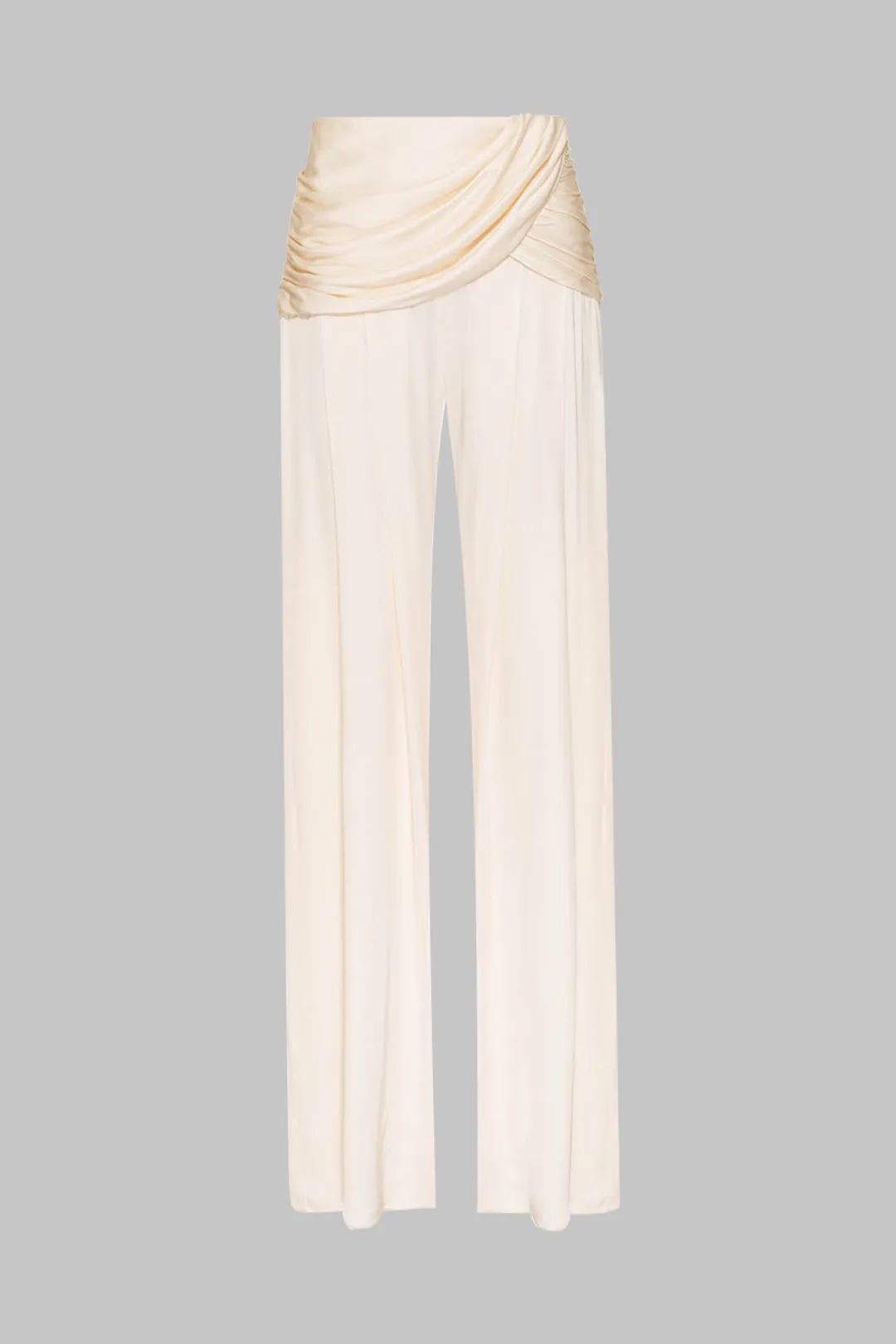 Satin Ruched Trousers sold by Micas