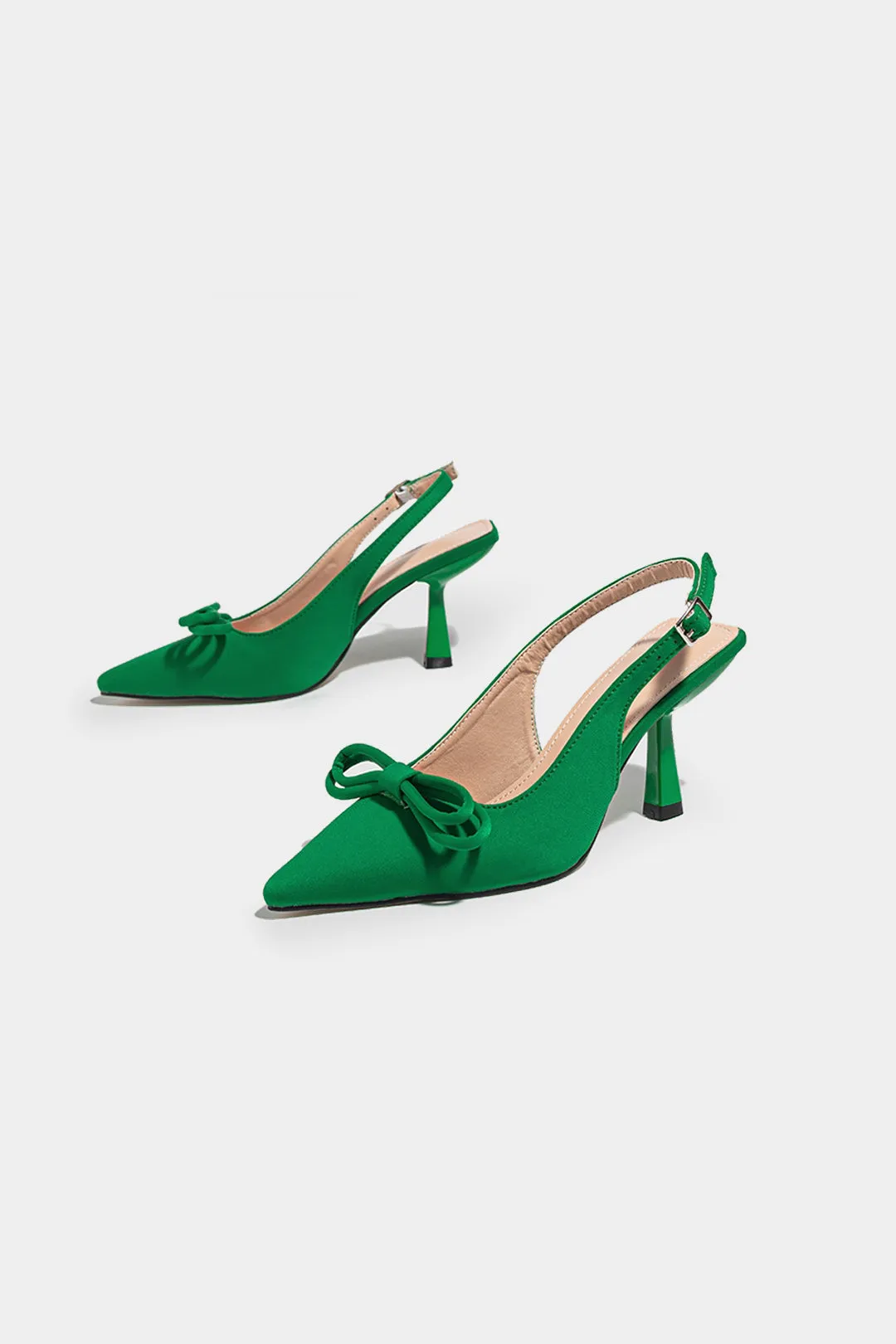 Bow Butterfly Pointed Heels sold by Micas