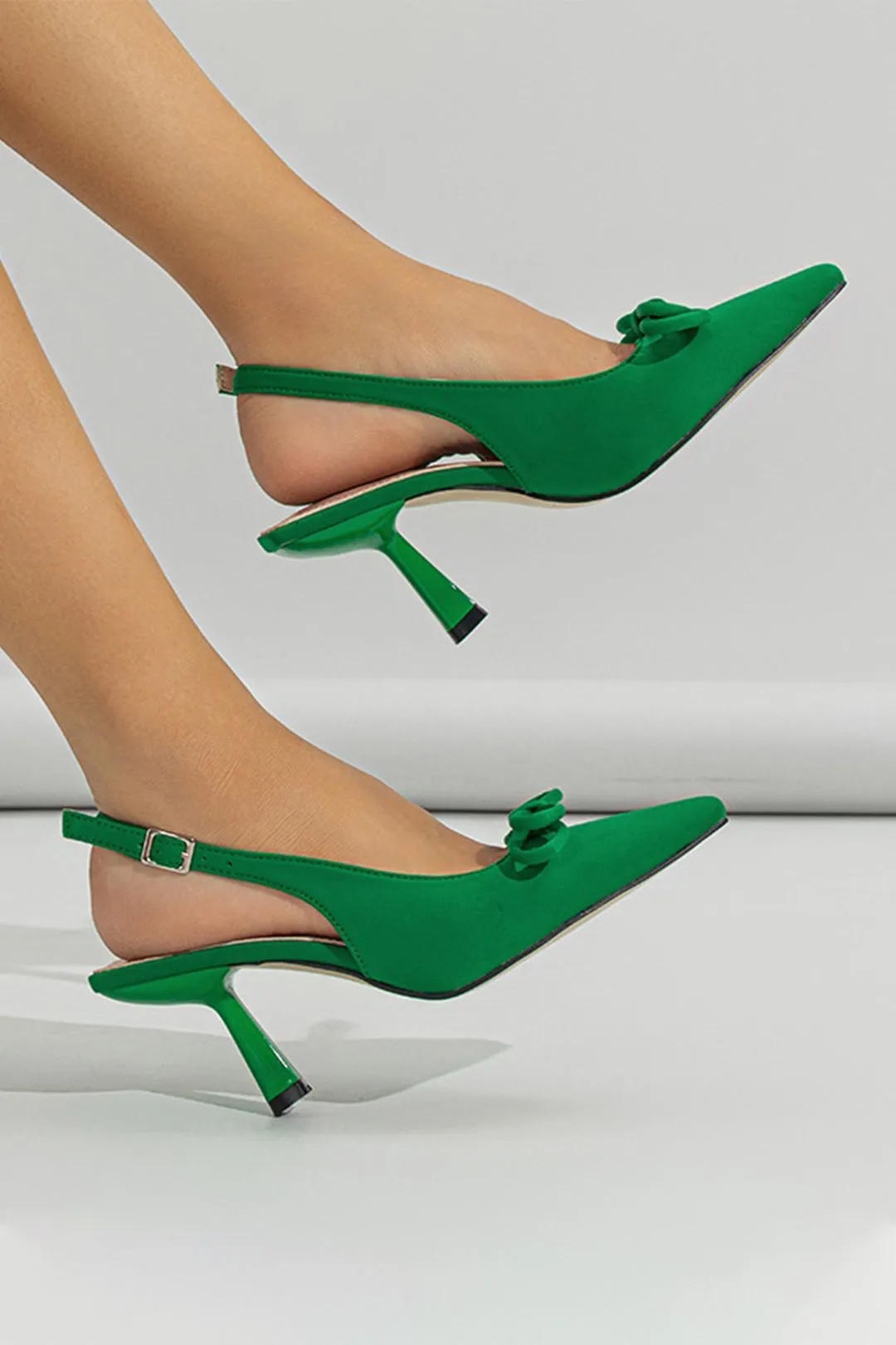 Bow Butterfly Pointed Heels sold by Micas product image thumbnail 2