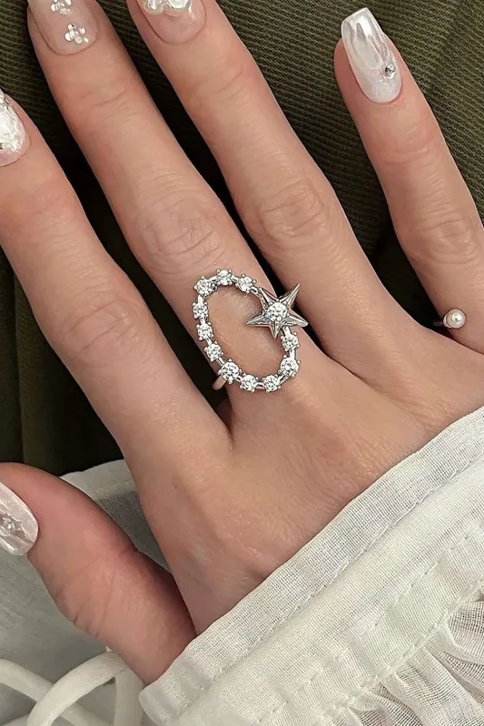Diamond Star Ring sold by Micas