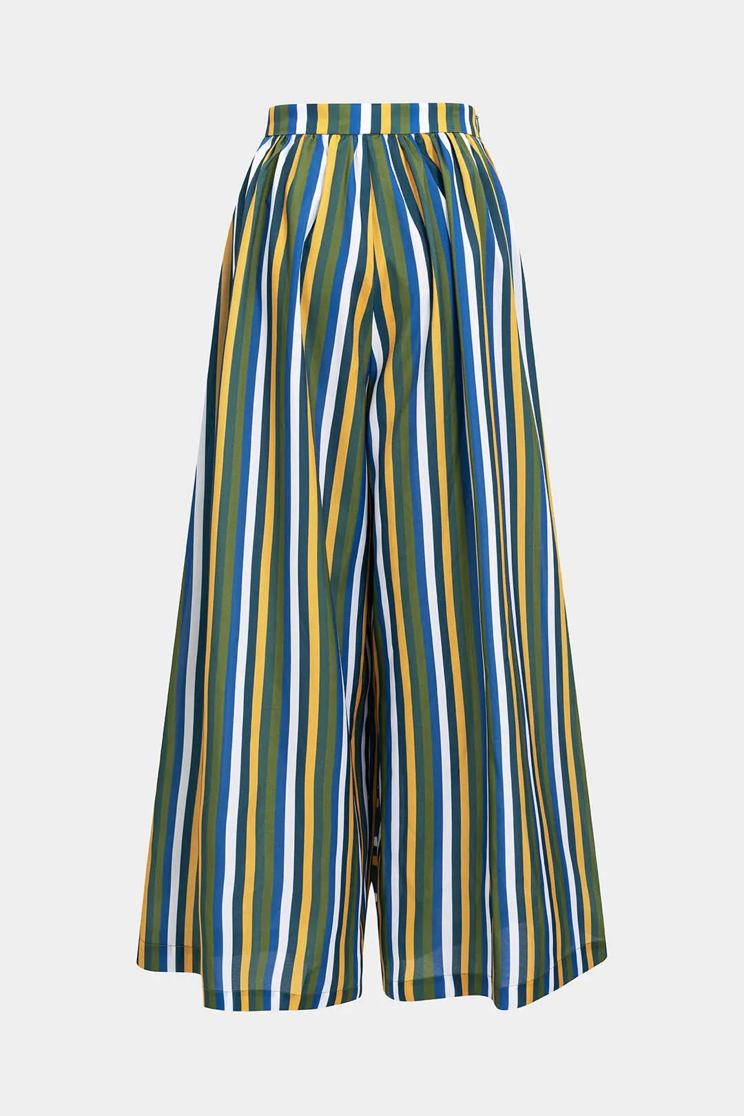 Kontrast Stripe Print Ruched Tie Front Turusers sold by Micas product image thumbnail 2