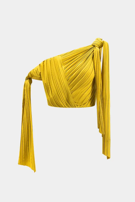 Plisseret satin slips cami top sold by Micas