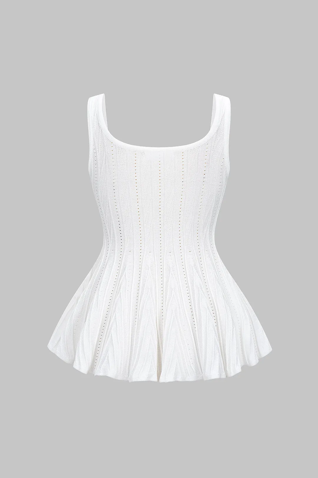 Ruched Hem Zipper Slip Cami Top sold by Micas product image thumbnail 2