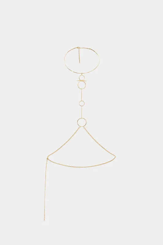 Circle Neck Body Chain sold by Micas