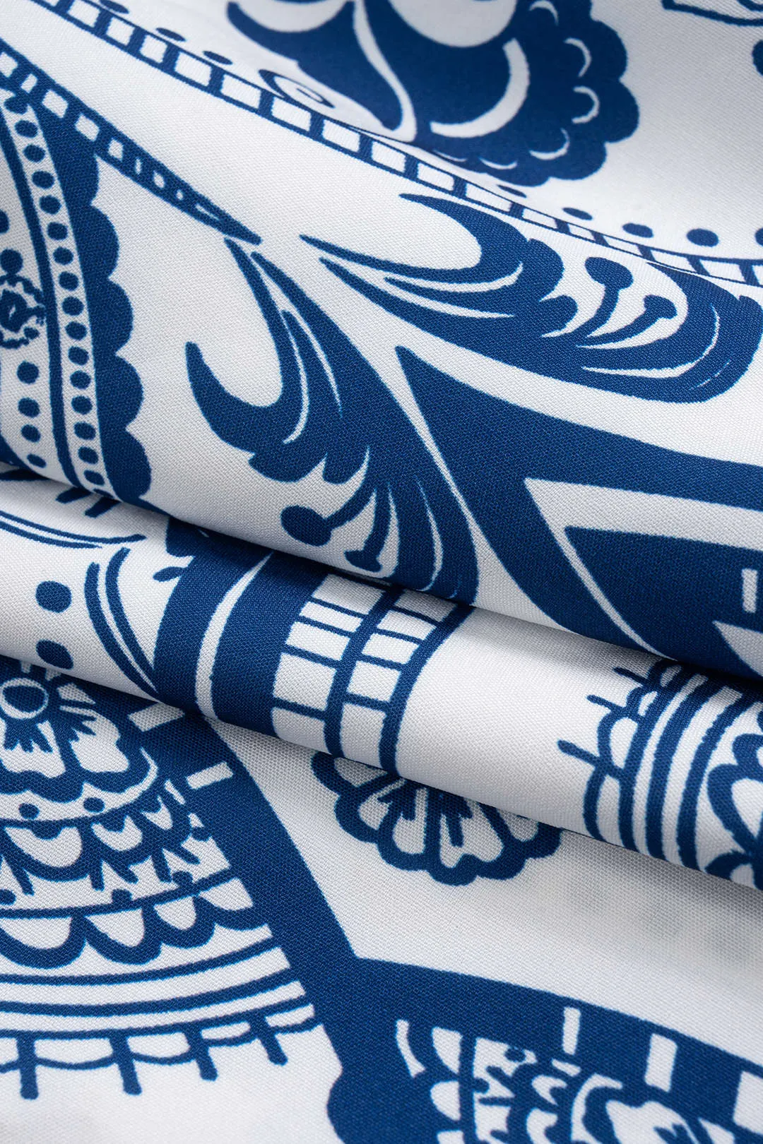 Bohemian Print Smocked Skirt sold by Micas product image thumbnail 3