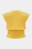 Plus størrelse strik knap tank top sold by Micas