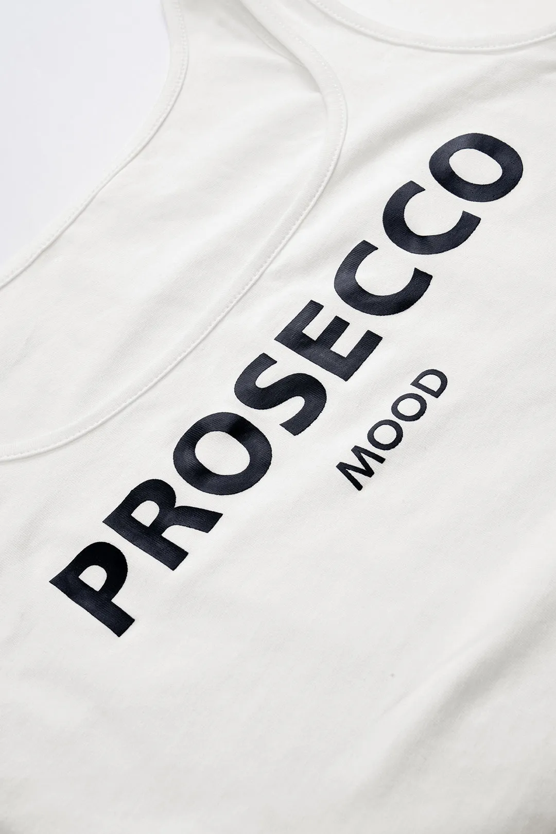 Plus størrelse brevprint ærmeløs bodysuit sold by Micas product image thumbnail 3