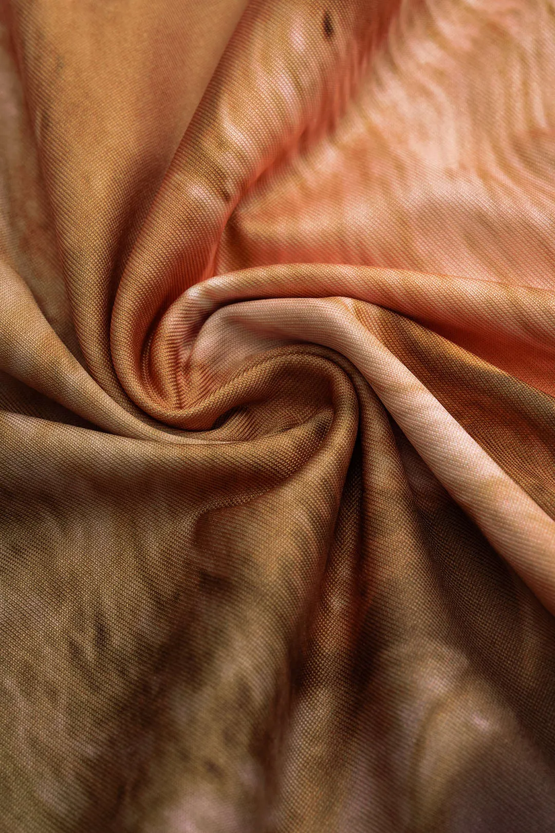 Plus størrelse retro print ruched twist knude kortærmet t-shirt sold by Micas product image thumbnail 4