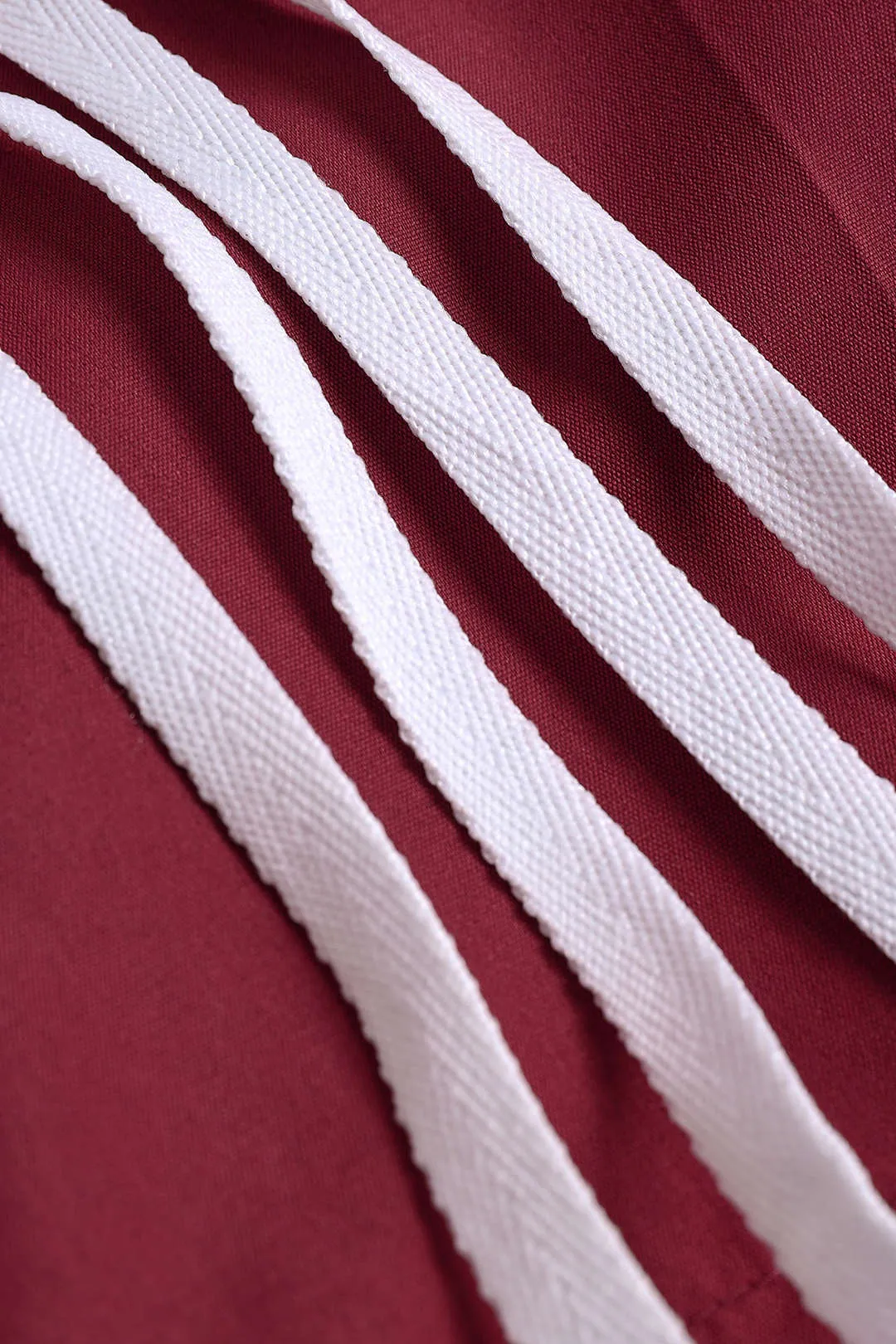 Plus størrelse kontrast bue patchwork bukser sold by Micas product image thumbnail 4