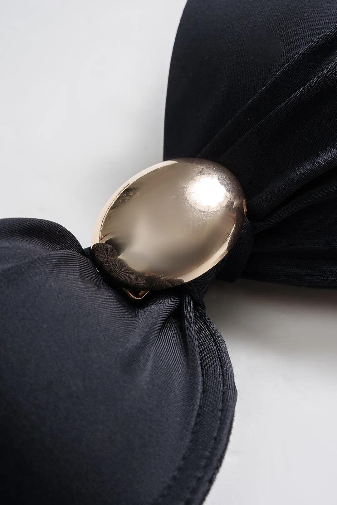 Tie-Back Slip Ruched Sleeveless Bodysuit sold by Micas product image thumbnail 5