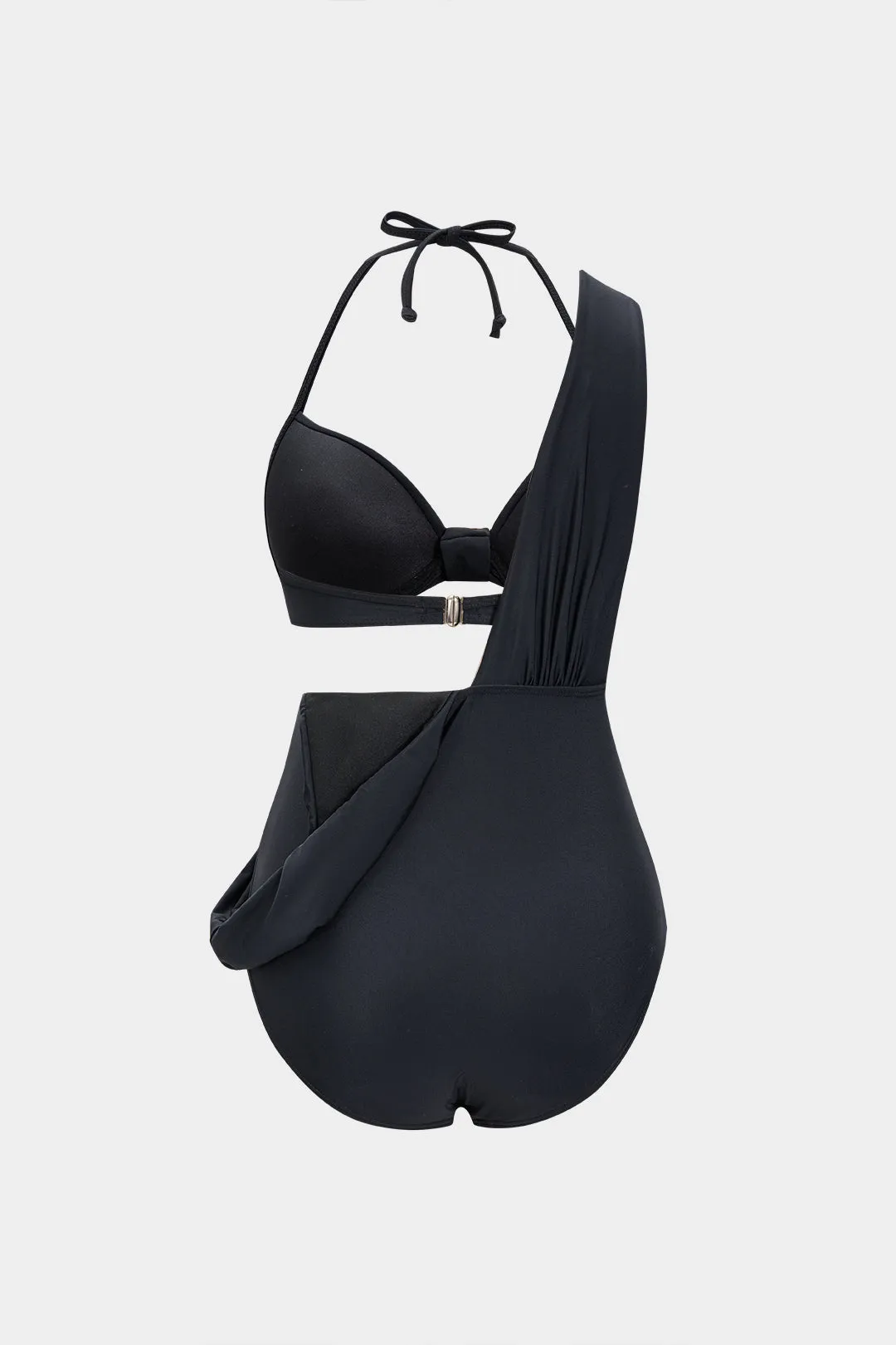 Tie-Back Slip Ruched Sleeveless Bodysuit sold by Micas product image thumbnail 2