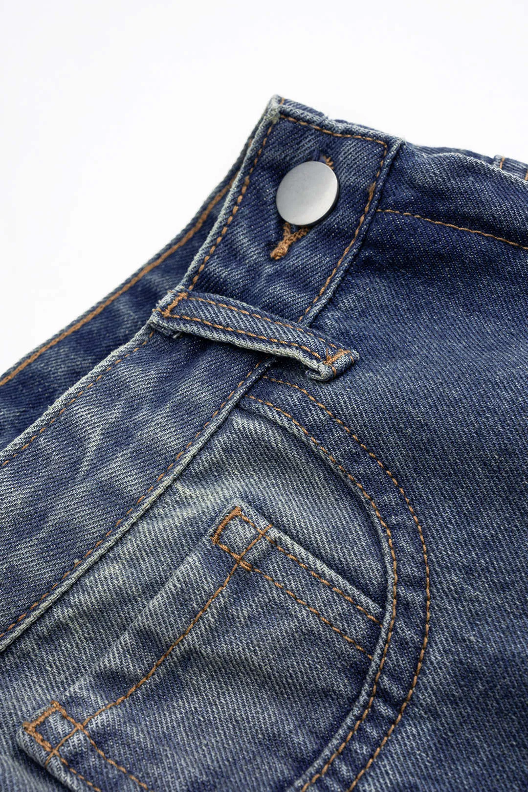 Denim Asymmetrical Barrel Jeans sold by Micas product image thumbnail 3