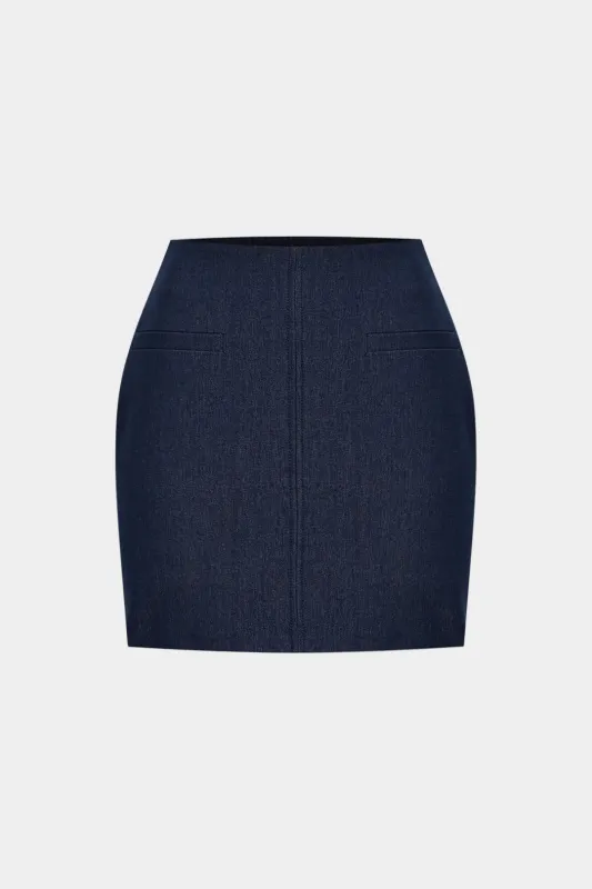 Fake Pockets Mni Skirt sold by Micas