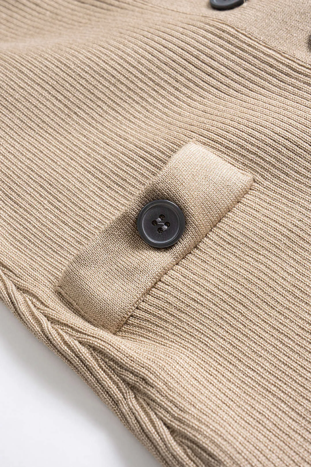 Knit Button Sleeveless Dress sold by Micas product image thumbnail 4