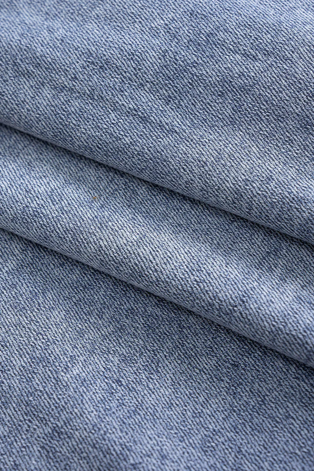 Denim Washed Puff Sleeveless Denim Dress sold by Micas product image thumbnail 5