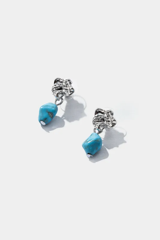 Metallic Irregular Earrings sold by Micas